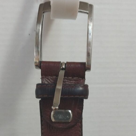 Brown Leather Watch Strap with Silver Buckle - Picture 1 of 7